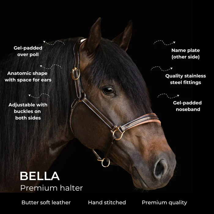 BELLA' LEATHER HALTER - Image 2