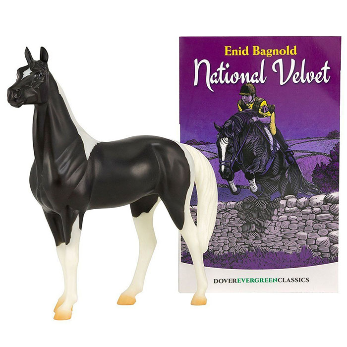Breyer Freedom National Velvet Horse and Book Set - Image 3