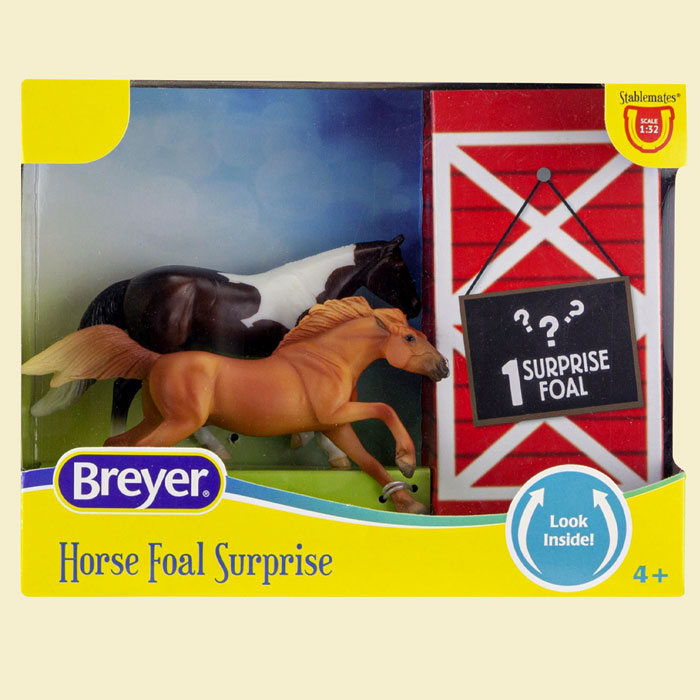 Breyer Stablemates Mystery Horse Foal Surprise Family