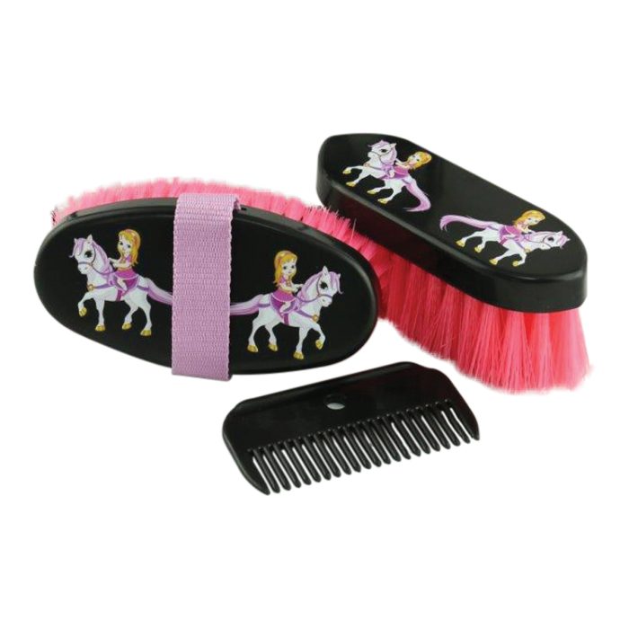 Eureka Golden Girl & Pony Brush Set - Image 2