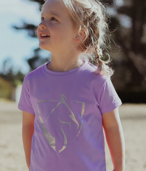 Bare Babes T-Shirt - Lilac Sparkle