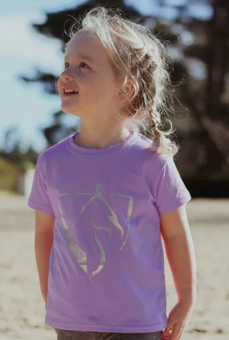 Bare Babes T-Shirt - Lilac Sparkle