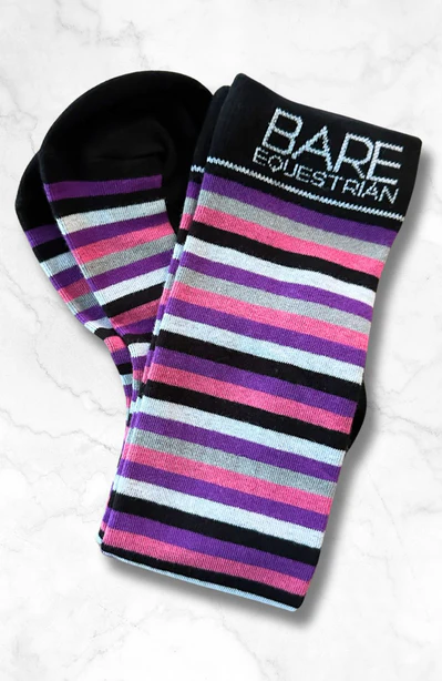 Bare Cotton Socks - Lilac/Grey - Kids - Image 2