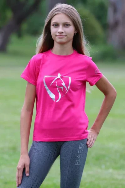 Bare Youth T-Shirt - Dark Pink