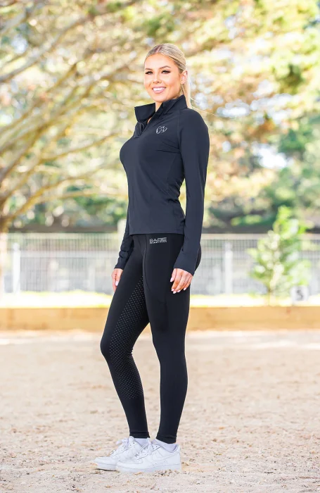 Bare Technical Riding Shirt - Navy - Image 3