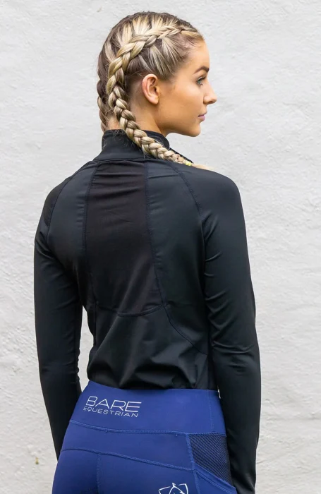 Bare Technical Riding Shirt - Black - Image 2