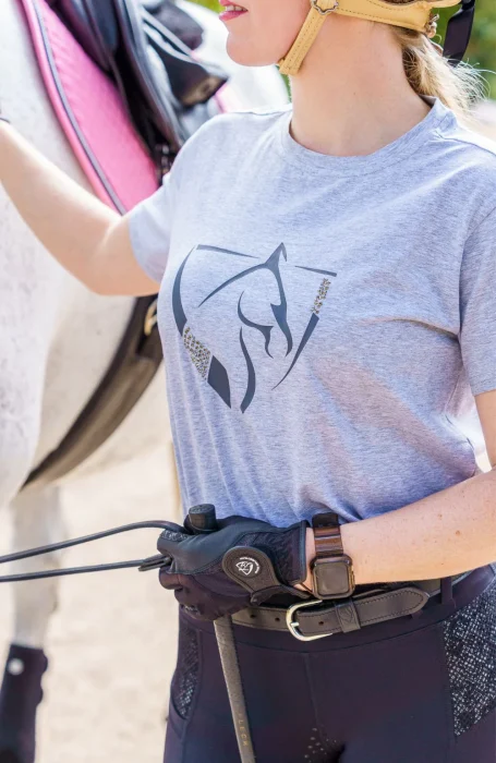 Bare Diamond T-Shirt Grey - Image 4