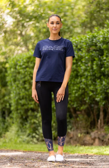 Bare Diamond T-Shirt Navy