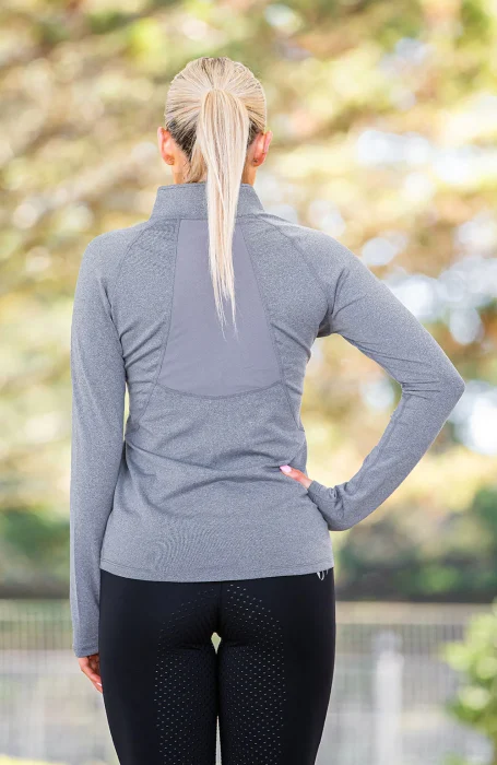 Bare Technical Riding Shirt - Grey - Image 3