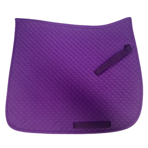 Cotton Dressage Saddle Pads - 5 Colours - Image 4