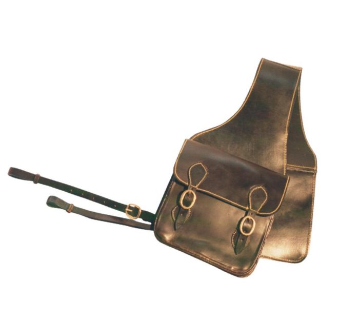 Double Leather Saddle Bags