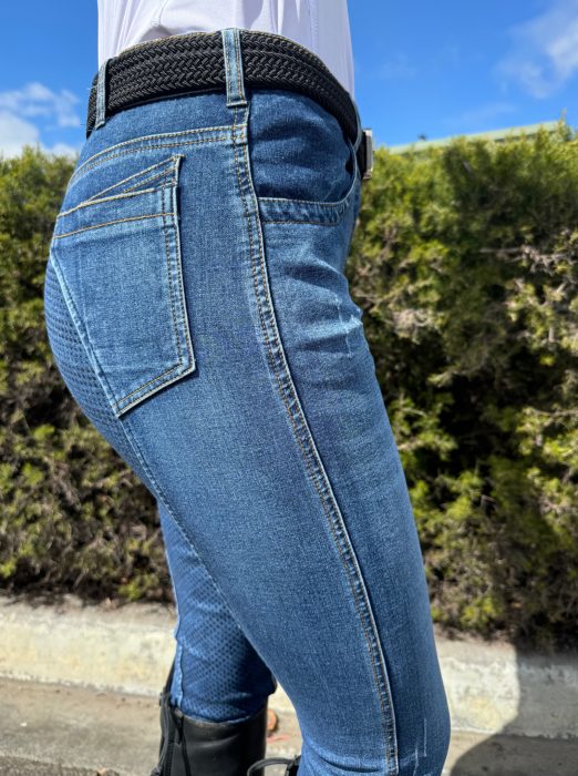 Cavalier Ladies Denim Breeches - Image 3