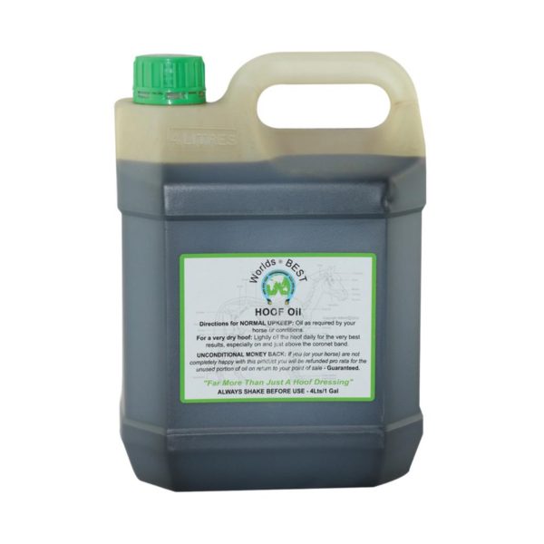 Worlds Best Hoof Oil - 4 Litre
