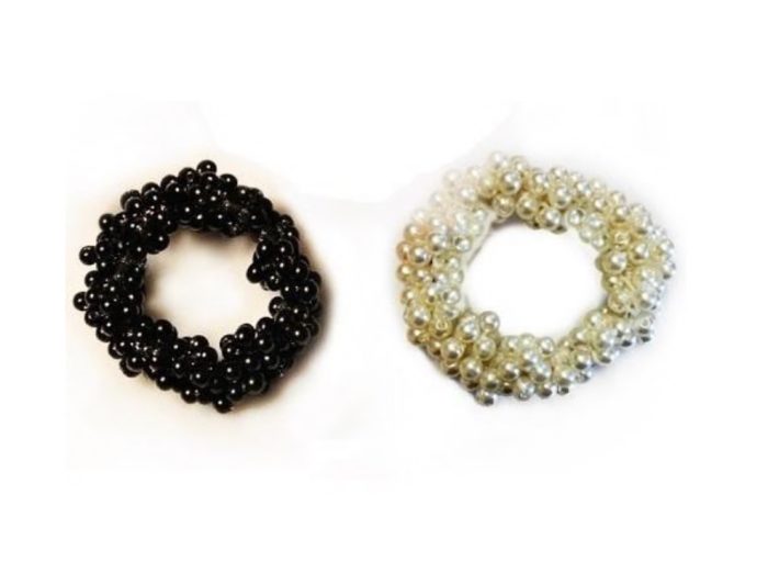 Hamag Pearl Hair Scrunchie