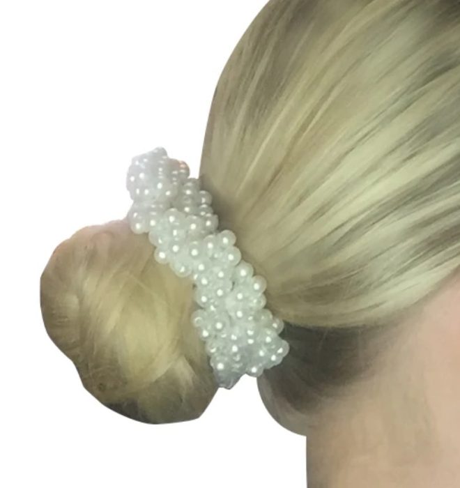 Hamag Pearl Hair Scrunchie - Image 2