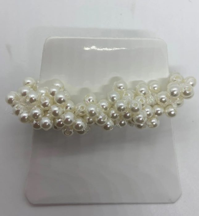 Hamag Pearl Hair Scrunchie - Image 3