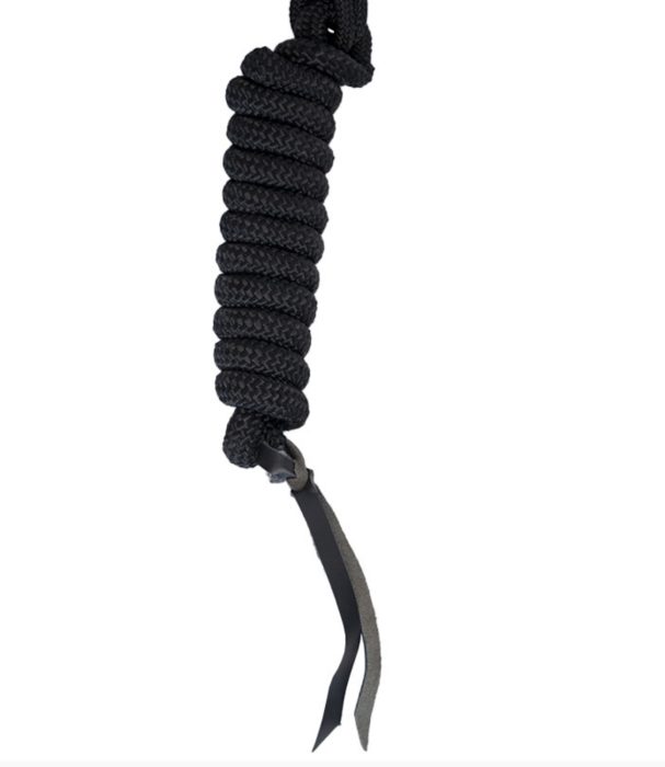 Rope Halter & Lead Set - Black - Image 3