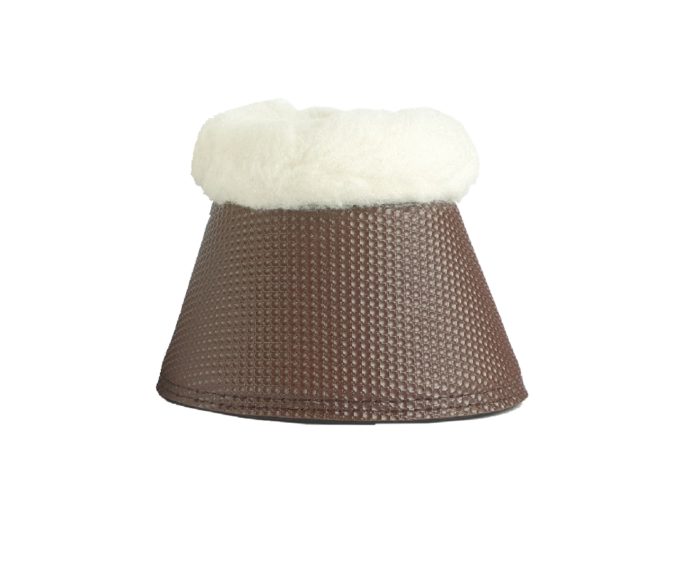 Toptac Fleece Over Reach Boots - Bronze