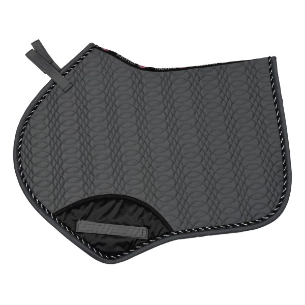 Kieffer Jumping Saddle Pad - Grey