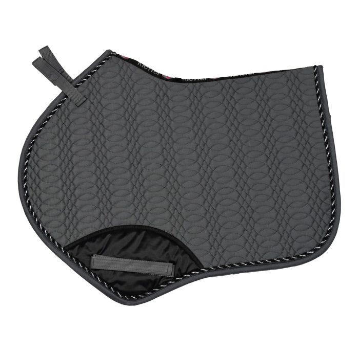 Kieffer Jumping Saddle Pad - Grey