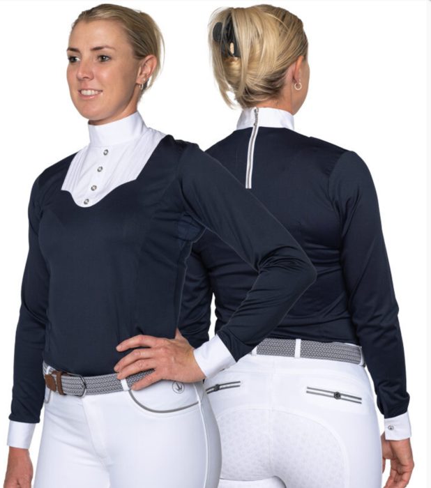 Rose Navy Competition Shirt