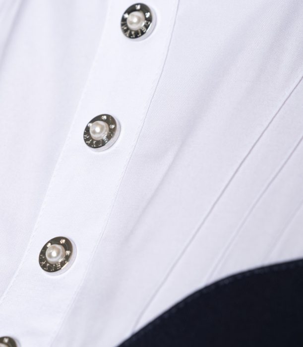 Rose Navy Competition Shirt - Image 3