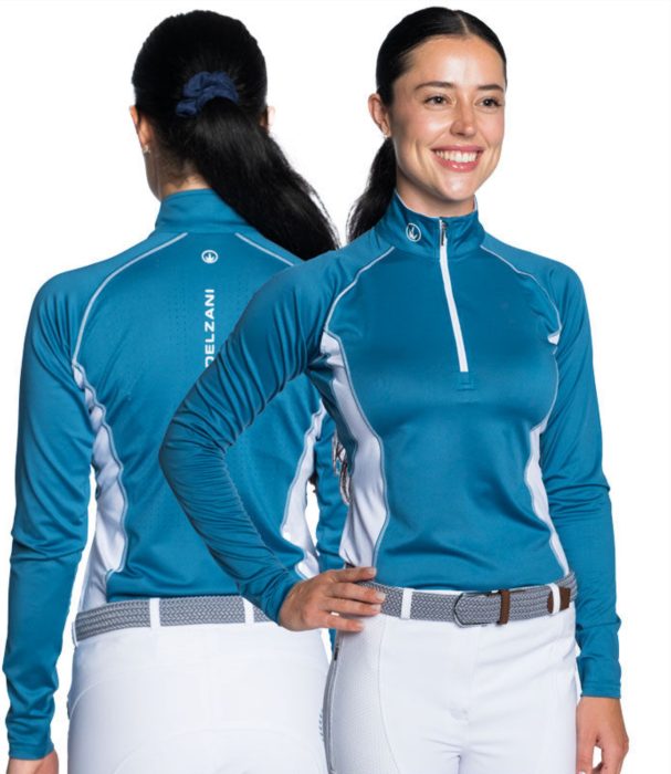 Teal Technical Shirt - Alexa Air