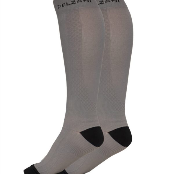 Ladies Compression Socks - Titanium