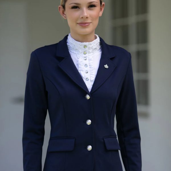 Ava Navy Stretch Show Jacket