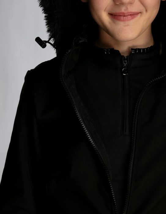 Girls Harper Soft Shell Water Resistant Jacket - Image 3