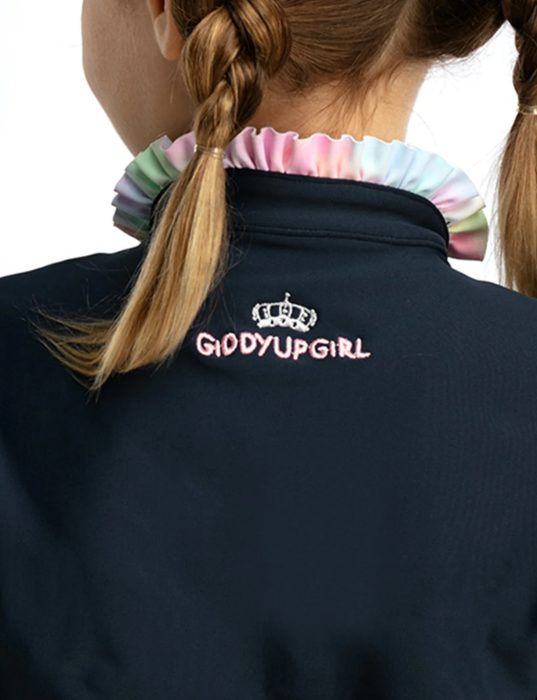 Girls Poppy Frilly Base Layer - Image 2