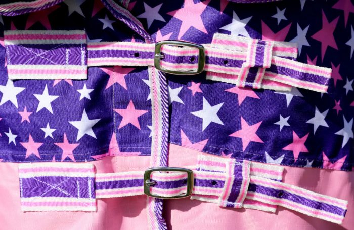 1680D Rainsheet Combo - Pink & Purple Stars 6’6 ONLY - Image 2