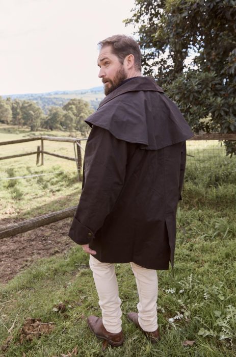 Nullarbor 3/4 Oilskin Coat - Image 4