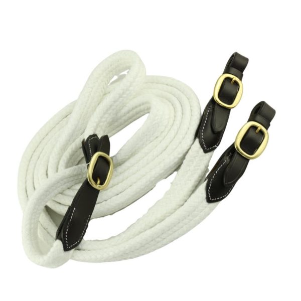 Brass Cotton Reins 6ft