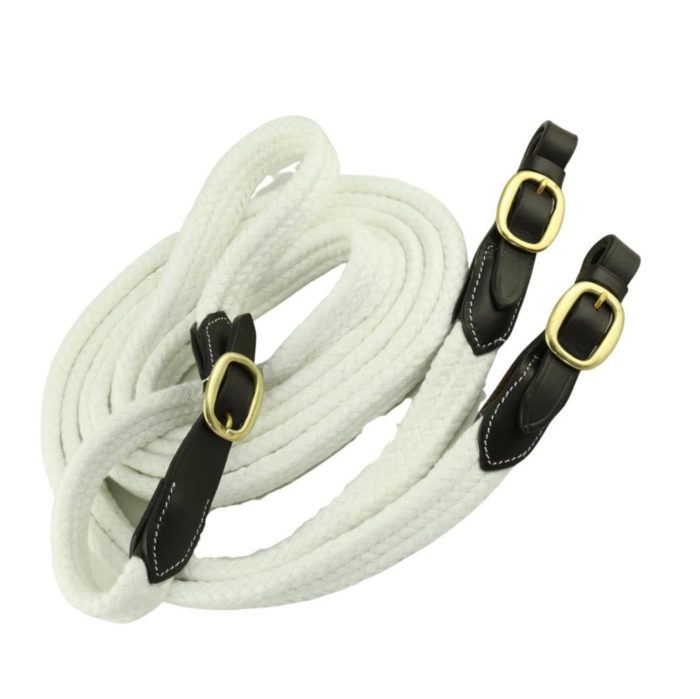 Brass Cotton Reins 6ft