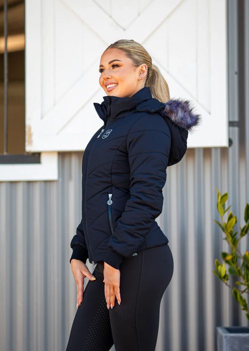 Bare Winter Series Ellie Jacket Navy - Image 2