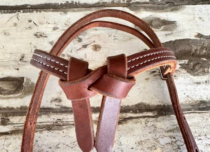 Futurity Knot Harness Leather Bridle - Image 2