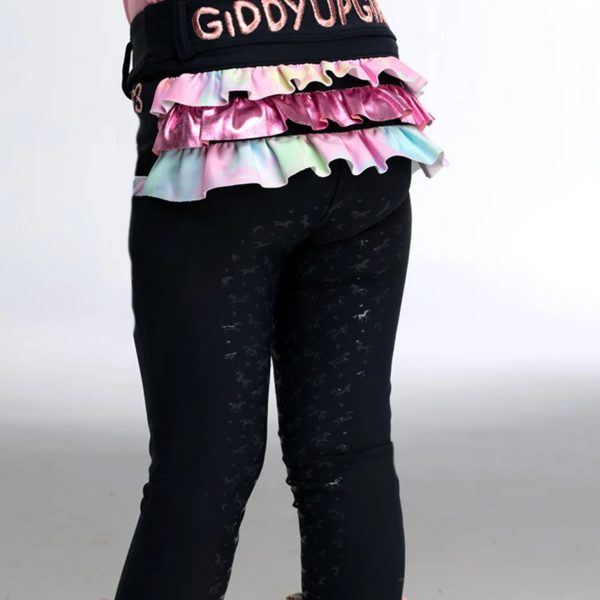 Girls Poppy Frill Riding Tights