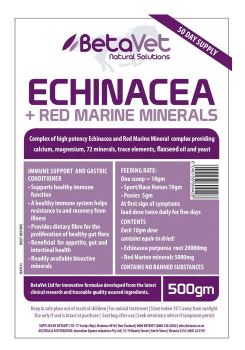 Echinacea & Red Marine Minerals Immune Support 200gm