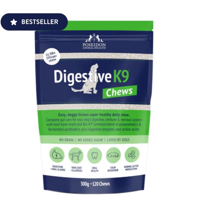 Poseidon Digestive K9 Gut Supplement 60 Chews