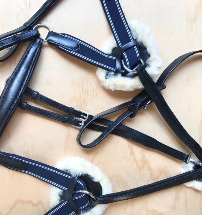 Lumiere Antiqua 5 Point Leather Breastplate - Image 2