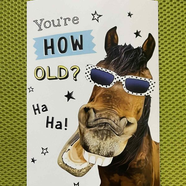 You’re How Old? Birthday Card