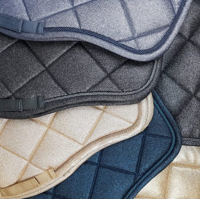 Glitter Dressage Saddle Cloth - Full