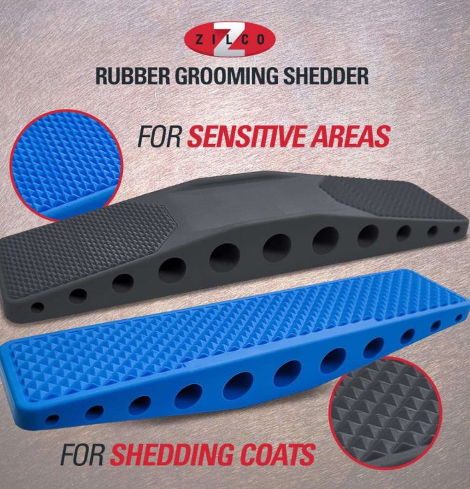 Rubber Grooming Shedder