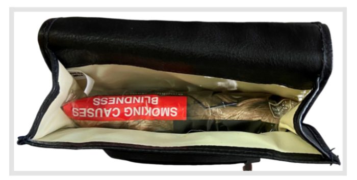 Full Grain Leather Tobacco Pouch - Image 3