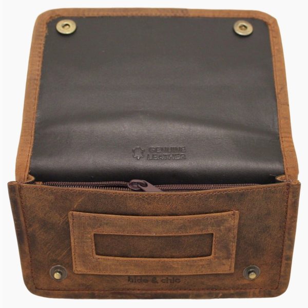 Quality Full Grain Vintage Leather Tobacco Pouch