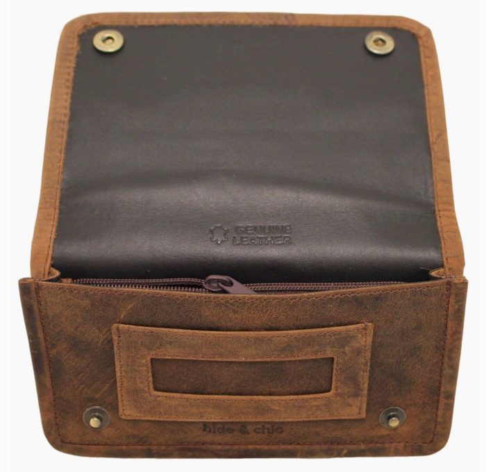Quality Full Grain Vintage Leather Tobacco Pouch
