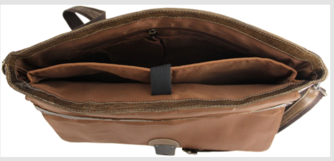 Quality Full Grain Hunter Leather Shoulder Bag - Image 4
