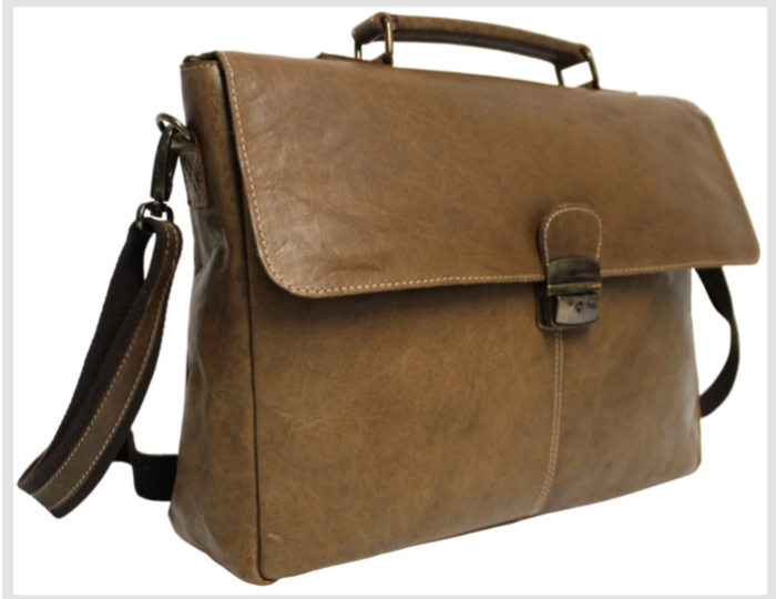 Quality Full Grain Hunter Leather Shoulder Bag