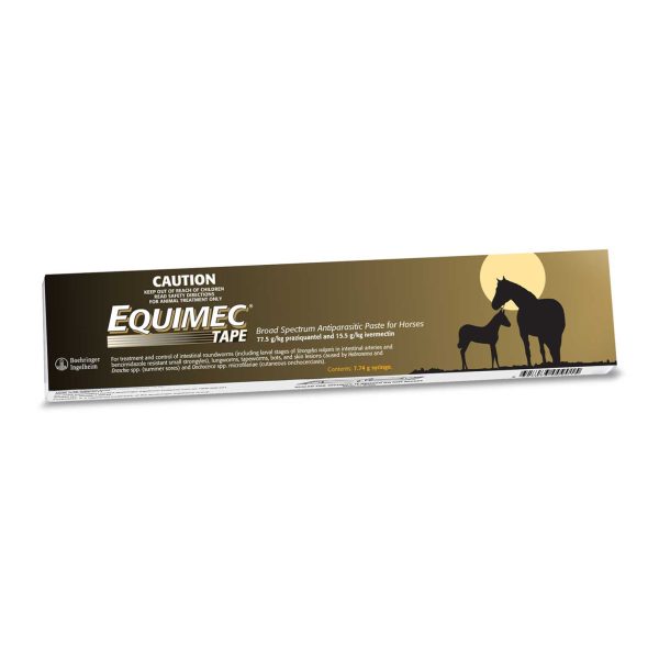 Equimec Tape Broad Spectrum Antiparasitic Worming Paste
